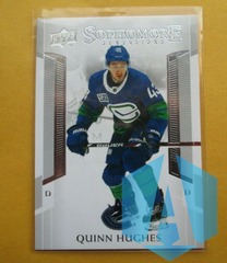 2020-21 UPPER DECK QUINN HUGHES Sophomore Sensations #SO-1 Vancouver Canucks